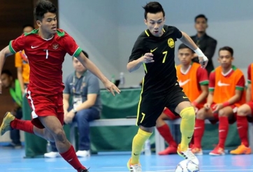 Futsal Indonesia giành chiến thắng sát nút Futsal Malaysia