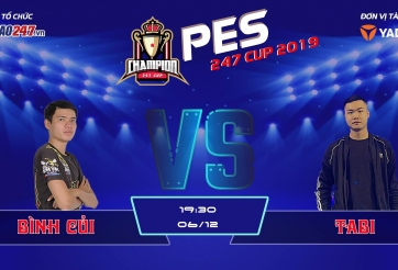 Tabi cán đích ở vị trí thứ 2 bảng C sau chiến thắng trước Bình Củi