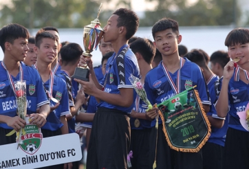 Việt Nam đánh bại Nhật Bản tại giải U13 quốc tế ở Bình Dương