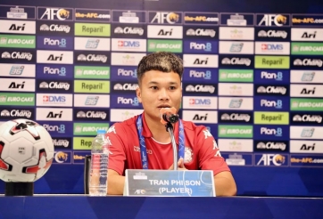 Trần Phi Sơn tự tin trước trận đấu với Buriram United