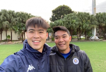 Duy Mạnh tập luyện từ mùng 2 Tết