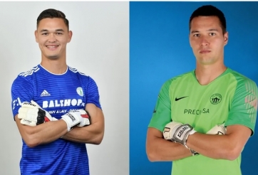 Hai thủ môn Việt kiều đối đầu tại giải VĐQG CH Séc