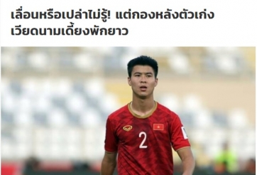 Báo Thái Lan vui mừng trên 'nỗi đau' của ĐT Việt Nam