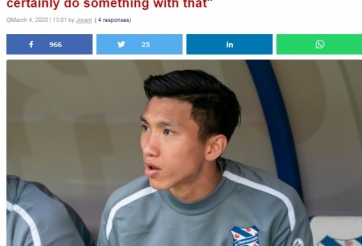 Heerenveen bị chê không biết sử dụng tiềm năng của Văn Hậu