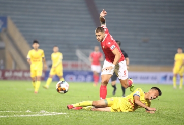 Hồng Lĩnh Hà Tĩnh nhận thất bại thứ 2 liên tiếp