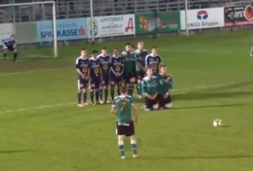 VIDEO: Pha dàn xếp đá phạt có 1-0-2 và cái kết bất ngờ