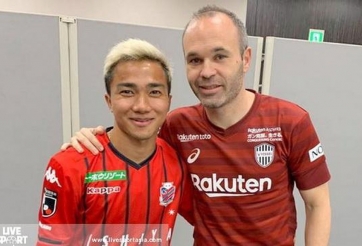 Messi Thái Lan được xếp chung mâm với Iniesta tại Nhật Bản