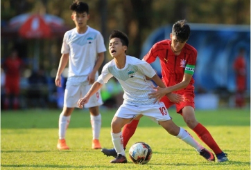 Video: 'Siêu nhân nhí' tỏa sáng, khóa 4 HAGL JMG thắng đậm 13-1