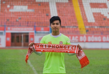 Martin Lo 'ghi điểm' trong ngày Hải Phòng trở lại tập luyện