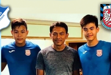 Thái Lan phát sốt với 2 thần đồng thi đấu tại Đức