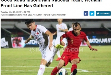 Truyền thông Indonesia chê hàng công ĐT Việt Nam 'cùn'