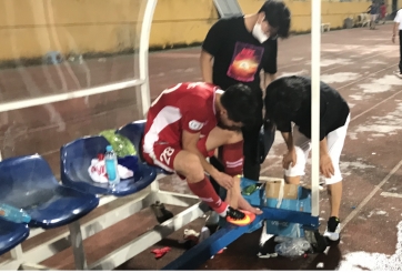 VIDEO: Thần y Choi Ju Young lo lắng với chấn thương của Hoàng Đức