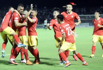 HL Hà Tĩnh và Đà Nẵng cầm chân nhau bằng trận hòa không bàn thắng