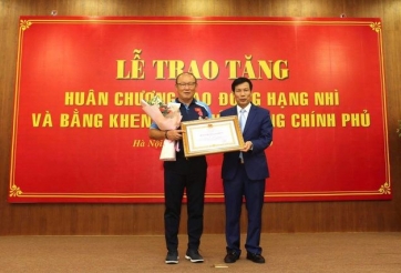 VIDEO: HLV Park Hang Seo thêm một lần nữa được tôn vinh