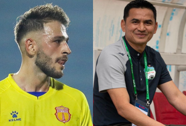 Nhìn Gramoz than trời vì Nam Định, mới 'ngả mũ' trước Kiatisak