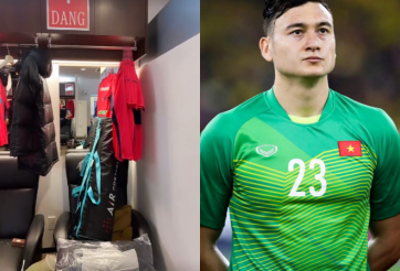 Tên Đặng Văn Lâm đã xuất hiện ở phòng thay đồ Cerezo Osaka