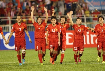 ĐT nữ Việt Nam thăng tiến trên BXH FIFA 2016