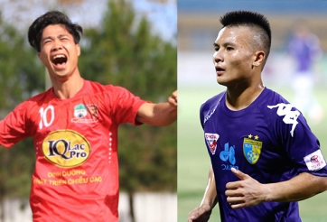 Công Phượng, Quang Hải dẫn đầu ĐHTB vòng 5 V-League 2017