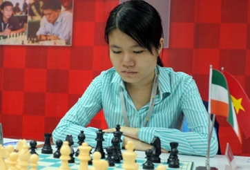 Phạm Lê Thảo Nguyên tạo cú sốc tại World Cup cờ vua nữ