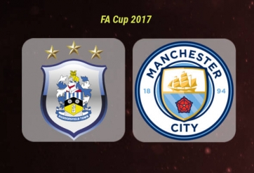 Link xem Huddersfield vs Man City, 22h00 ngày 18/2