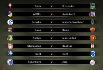 MU gặp đối thủ khó chịu tại vòng 1/8 Europa League