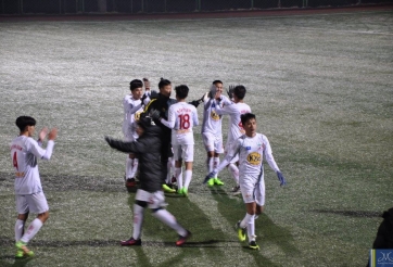 U17 HAGL giành chiến thắng đầu tiên tại Hàn Quốc