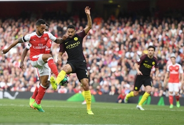 Arsenal và Man City chia điểm trong trận cầu kịch tính