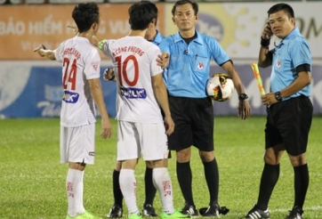 HAGL chính thức hành động vụ trọng tài trận Thanh Hóa