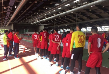 Sao HAGL dẫn đầu bài kiểm tra sức bền U20 Việt Nam tại Đức