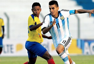 Sao U20 Argentina đáp trực thăng để có thể sang Việt Nam