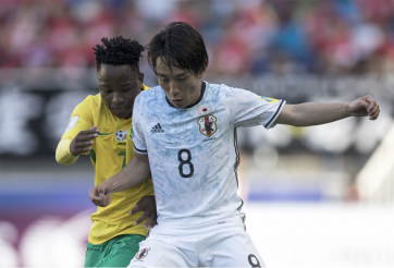 U20 Nhật Bản chật vật vượt qua U20 Nam Phi