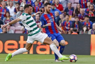 Thắng nhọc Eibar, Barca vẫn trở thành cựu vương La Liga