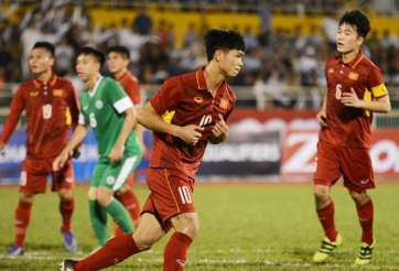 Hủy diệt Macao, U22 Việt Nam vươn lên đứng đầu bảng I