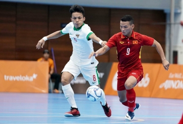 Futsal Việt Nam đả bại Trung Quốc trong trận cầu kịch tính