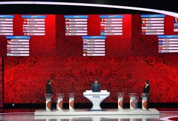 Phân nhóm chia bảng World Cup 2018: Sẽ có nhiều bảng tử thần