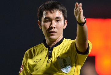 Trọng tài điều khiển trận Hà Nội - Quảng Nam bị bắt