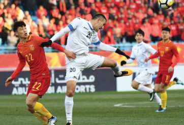 U23 Trung Quốc nhận thất bại trước Uzbekistan