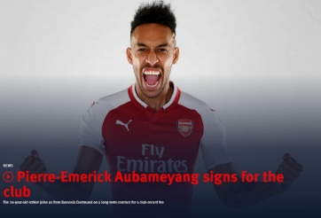 Chính thức: Arsenal phát nổ bom tấn 64 triệu bảng