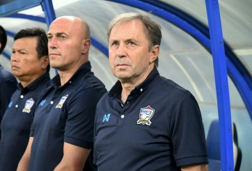 Bóng đá Thái Lan mâu thuẫn nặng nề vì HLV trưởng ĐTQG