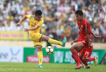 SLNA mất điểm ở phút bù giờ cuối cùng