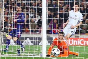 Messi tỏa sáng, Barca tiễn Chelsea rời Champions League