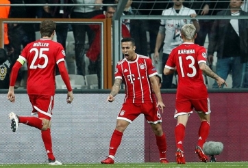 Bayern Munich dễ dàng lọt vào tứ kết Champions League