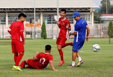 HLV Hoàng Anh Tuấn đưa ra thử thách lạ cho U19 Việt Nam