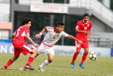 Jordan và Oman chia điểm sau cuộc rượt đuổi tỷ số