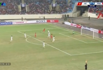 VIDEO: Cầu thủ Triều Tiên làm tung lưới ĐT Việt Nam trong tư thế việt vị