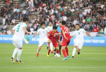 Cầu thủ Việt Nam nào xuất sắc nhất trận gặp Iraq?