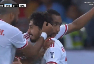 VIDEO: UAE mở tỷ số với pha phản công sắc bén