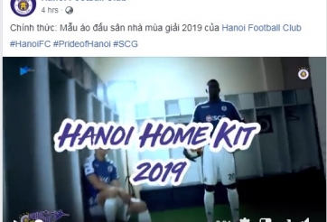 VIDEO: Hà Nội FC ra mắt áo đấu sân nhà