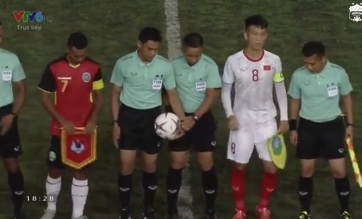 VIDEO: Màn trình diễn của Thanh Sơn trong màu áo U22 VN