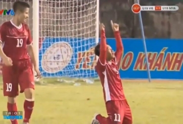 'Tiểu Công Phượng' tỏa sáng với 2 bàn thắng cho U19 Việt Nam